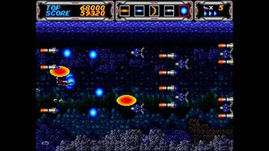 Thunder Force III gameplay screenshot 1