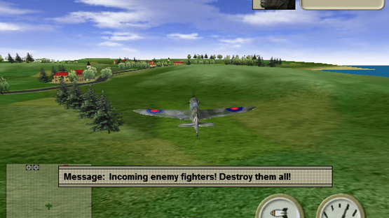 WWII Aerial Dogfight Screenshot