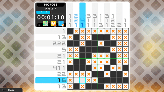 Picross S6 Screenshot