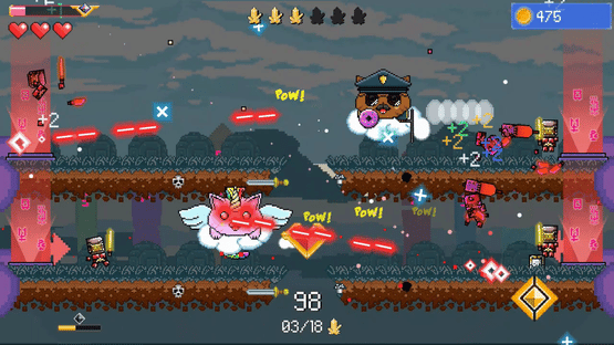 Laser Kitty Pow Pow Screenshot