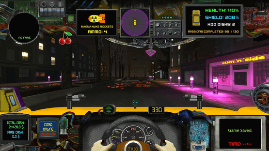 CyberTaxi Screenshot