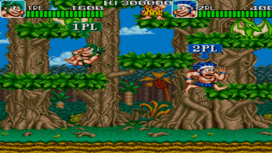 Johnny Turbo's Arcade: Joe and Mac Caveman Ninja Screenshot