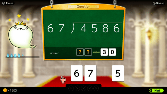 Calculation Castle: Greco's Ghostly Challenge "Division" Screenshot