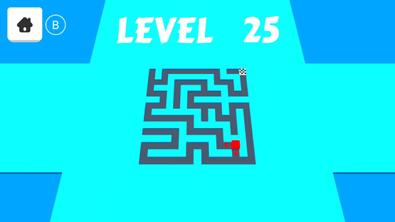 Maze with cube Screenshot