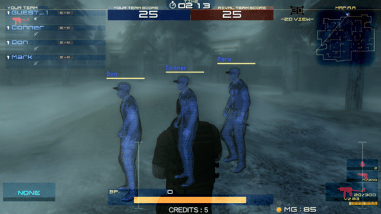 Metal Gear Arcade Screenshot