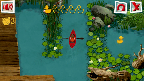 Teddy the Wanderer: Kayaking Screenshot