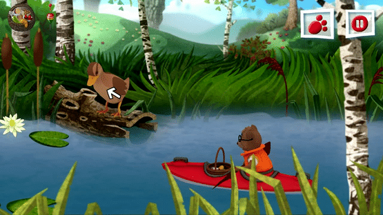 Teddy the Wanderer: Kayaking Screenshot