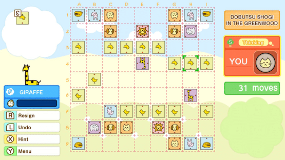 Dobutsu Shogi World Screenshot