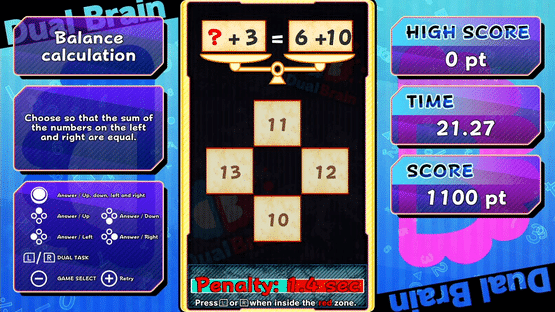 Dual Brain Vol.1: Calculation Screenshot