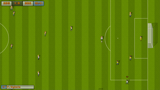 16-Bit Soccer Screenshot