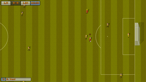 16-Bit Soccer Screenshot