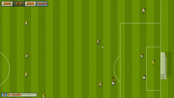 16-Bit Soccer Screenshot