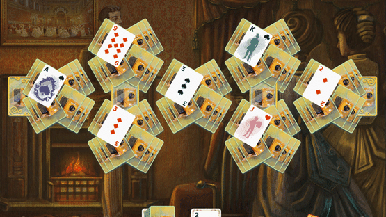 Solitaire Victorian Picnic 2 Screenshot