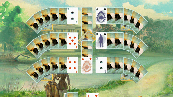 Solitaire Victorian Picnic 2 Screenshot