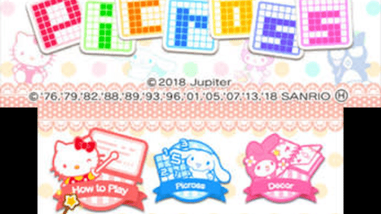 Sanrio Characters Picross Screenshot