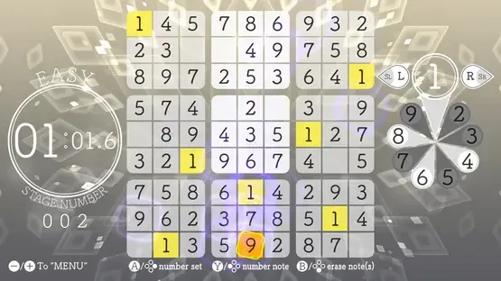 Sudoku Relax 4 Winter Snow screenshot 2