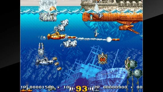 Arcade Archives: In the Hunt gameplay screenshot 2
