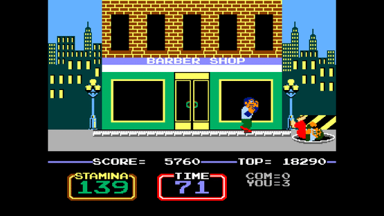 Arcade Archives: Urban Champion Screenshot