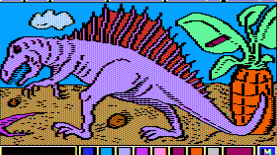 Electric Crayon Deluxe: Dinosaurs Are Forever Screenshot