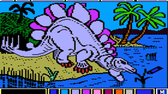 Electric Crayon Deluxe: Dinosaurs Are Forever Screenshot