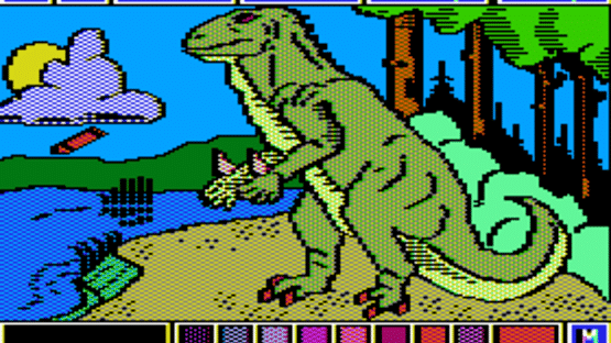 Electric Crayon Deluxe: Dinosaurs Are Forever Screenshot