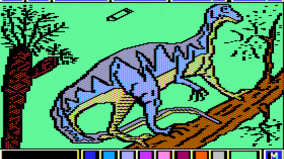 Electric Crayon Deluxe: Dinosaurs Are Forever Screenshot