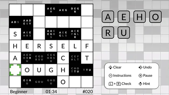 Wordsweeper by Powgi screenshot 1