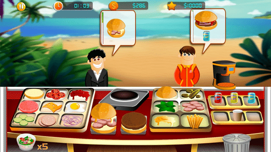 My Little Fast Food Booth Screenshot