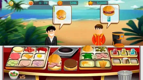 My Little Fast Food Booth screenshot 2