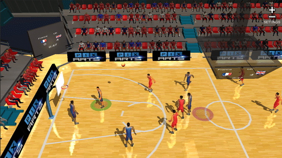 Olympic Basketball Screenshot