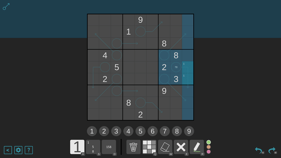 Arrow Sudoku Screenshot