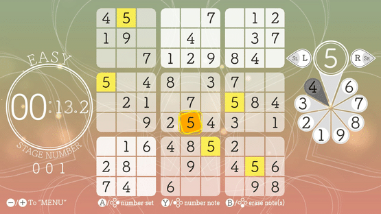 Sudoku Relax 5 Full Bloom Screenshot