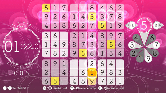 Sudoku Relax 5 Full Bloom Screenshot