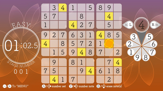 Sudoku Relax 3 Autumn Leaves Screenshot