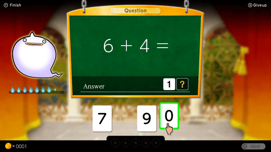 Calculation Castle: Greco's Ghostly Challenge "Addition" Screenshot