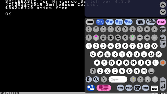 SmileBasic 4 Screenshot