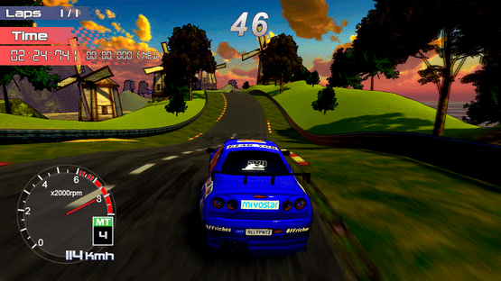 Rally Rock 'N Racing Screenshot