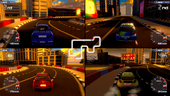 Rally Rock 'N Racing Screenshot