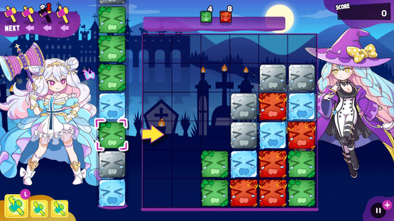 Refreshing Sideways Puzzle Ghost Hammer Screenshot