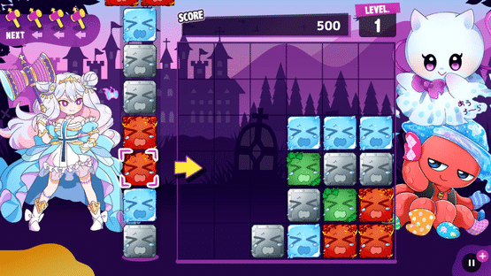 Refreshing Sideways Puzzle Ghost Hammer Screenshot