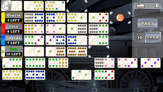 Mexican Train Dominoes Gold Screenshot