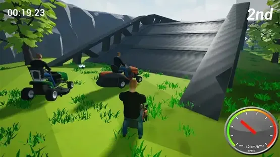 Lawnmower Game: Racing screenshot 5