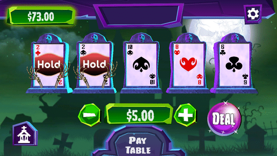 Video Poker at Aces Casino Screenshot