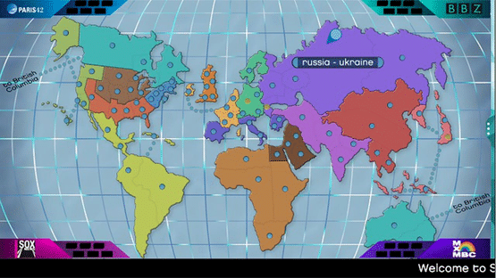 Scoop! Around the World in 80 Spaces Screenshot