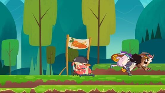 Rocket Rabbit - Coin Race screenshot 2