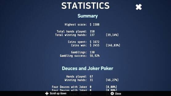 Video Poker Collection screenshot 3