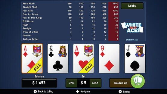 Video Poker Collection screenshot 2