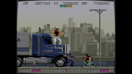 Retro Classix 2in1 pack: Bad Dudes & Two Crude Dudes Screenshot