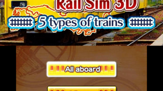 Japanese Rail Sim 3D 5 types of trains Screenshot