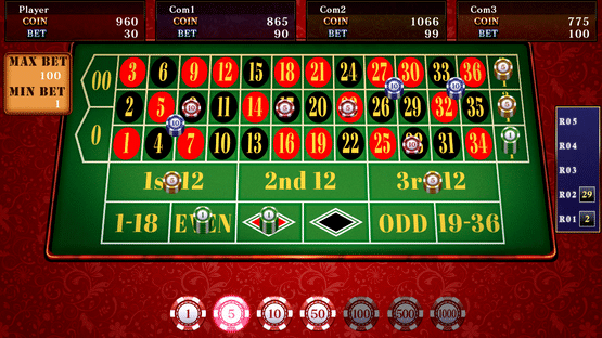 The Casino: Roulette, Video Poker, Slot Machines, Craps, Baccarat Screenshot